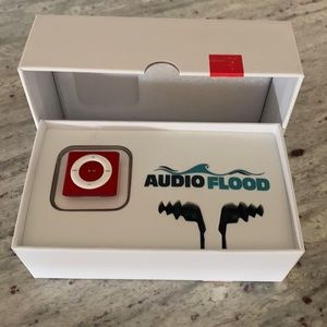 iPod AudioFlood Red NWOT - never used!!